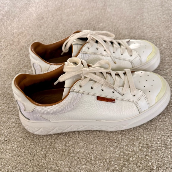 Tory Burch Ladybug White Sneakers | 8 - Picture 11 of 11